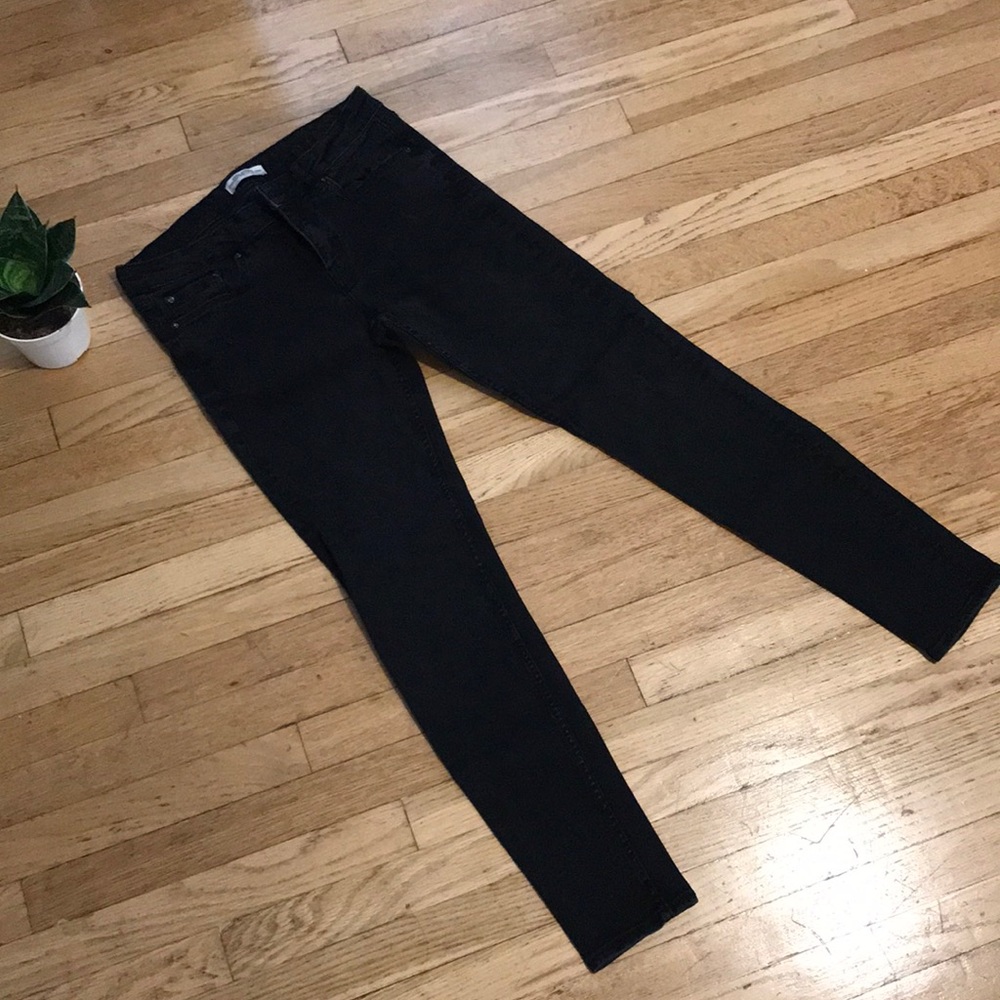 Black Zara pants, off black. - Picture 3 of 8